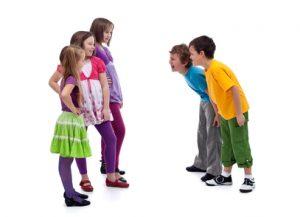 Boys and Girls Confronting