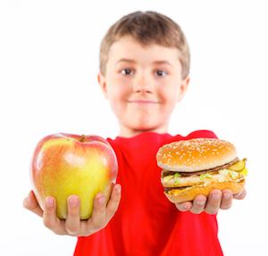 Boy and Food